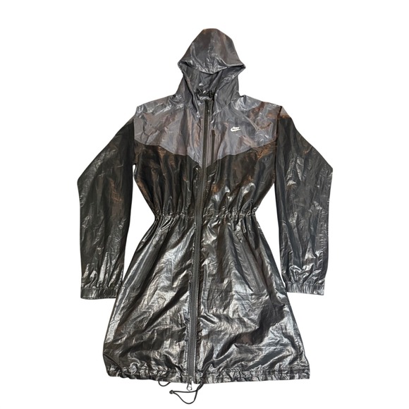 Nike Jackets & Blazers - Nike Sportswear Rare Sample Windrunner Jacket Womens M Black Gray 347764-400